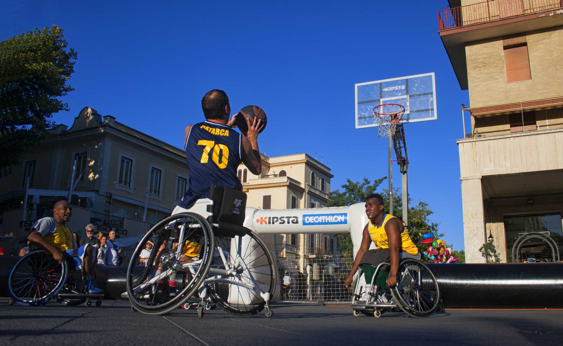 In.To. Rome, Togheter We Stand: Basketball and Wheelchair Basketball